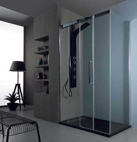 Cabines de douche et portes de douche en verre