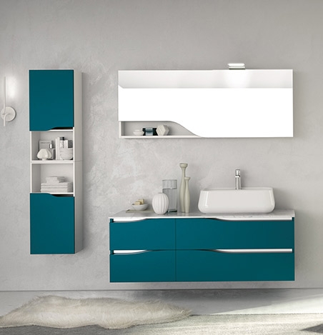 Mobili da bagno salvaspazio - Composizioni mobili bagno - Mobili e com