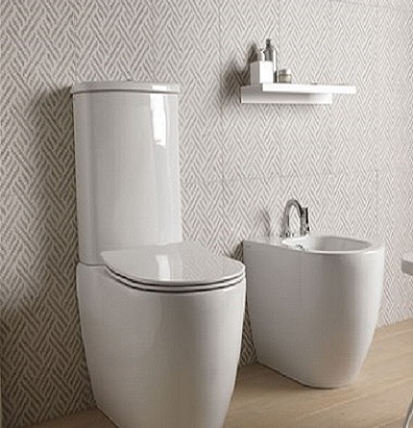 Wc e bidet monoblocco