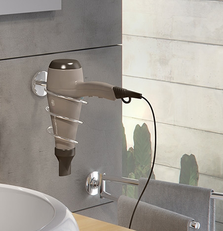 mDesign Porta phon per il bagno – Organizer bagno perfetto per