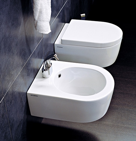 WC et bidet suspendus