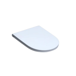 Copriwater G.S.I. CLIZIA OLD Bianco Termoindurente - Cerniere Inox Con Soft Close (rallentato) E Sgancio Rapido