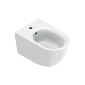 Bidet Sfera Sospeso 55x35 cm Monoforo Bianco Lucido Ceramica Catalano