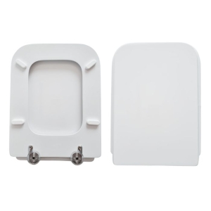 Copriwater Azzurra Build Compatibile in Poliestere bianco