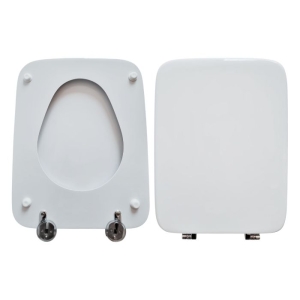 Copriwater Gravena Gaya Compatibile in Poliestere bianco
