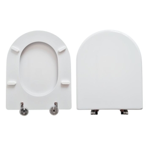 Copriwater Rak Resort Compatibile in Poliestere bianco