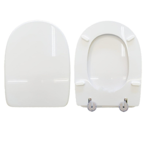 Copriwater Flaminia Spin compatibile in poliestere bianco