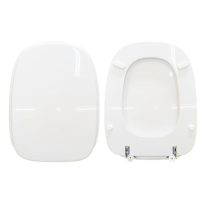 Copriwater Pozzi Ginori Square compatibile in poliestere bianco