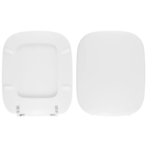 Copriwater Globo Stone compatibile in poliestere bianco