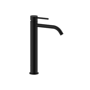 Miscelatore lavabo alto nero senza piletta di scarico Light di Paffoni