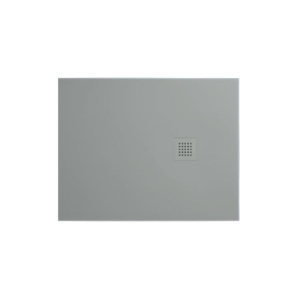 Piatto doccia 80x100 Ceramica Slim H3 Tamanaco Ceramic.30 Cemento Opaco