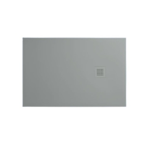 Piatto doccia 80x140 Ceramica Slim H3 Tamanaco Ceramic.30 Cemento Opaco