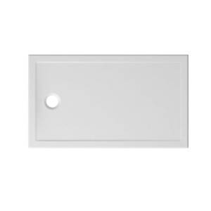 Piatto doccia 70X120 Ceramica H3 Globo Docciatre bianco lucido