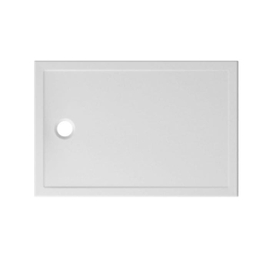 Piatto doccia 80X120 Ceramica H3 Globo Docciatre bianco lucido