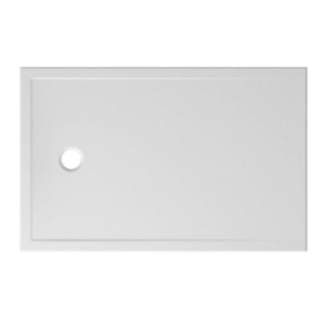 Piatto doccia 90X140 Ceramica H3 Globo Docciatre bianco lucido