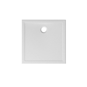 Piatto doccia 80x80 Ceramica Slim H3 Globo Docciatre Plus Bianco Opaco