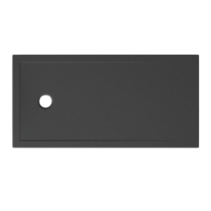 Piatto doccia 70X140 Ceramica Slim H3 Globo Docciatre Plus Nero Opaco