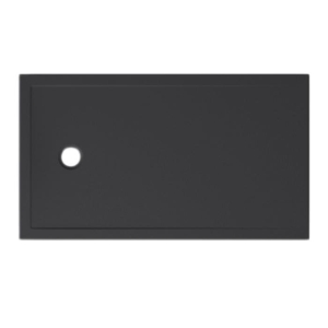 Piatto doccia 80X140 Ceramica Slim H3 Globo Docciatre Plus Nero Opaco