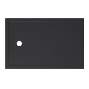Piatto doccia 90X140 Ceramica Slim H3 Globo Docciatre Plus Nero Opaco