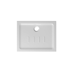 Piatto doccia 70x90 Ceramica H4,5 Globo Docciaviva bianco lucido