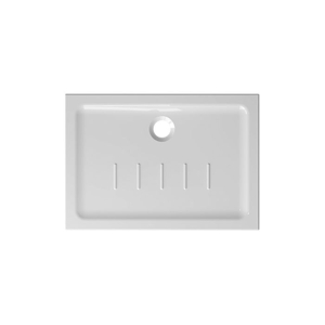 Piatto doccia 70x100 Ceramica H4,5 Globo Docciaviva bianco lucido