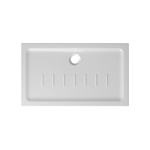 Piatto doccia 70x120 Ceramica H4,5 Globo Docciaviva bianco lucido