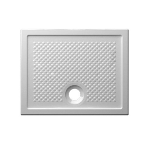 Piatto doccia 72x90 Ceramica H6,5 Globo Docciaviva bianco lucido