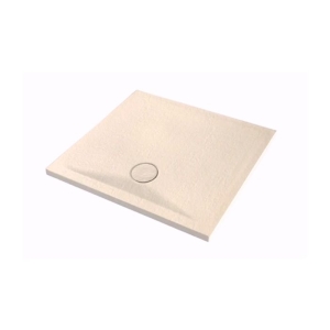 Piatto doccia 80x80 Ceramica H4 Azzurra Pietraceramica Beige