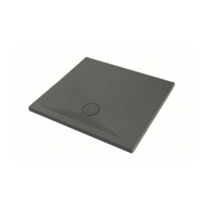 Piatto doccia 80x80 Ceramica H4 Azzurra Pietraceramica Nero