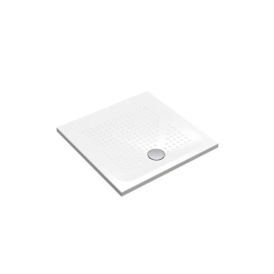 Piatto doccia 90x90 Ceramica H3,5 Azzurra Rebel bianco lucido
