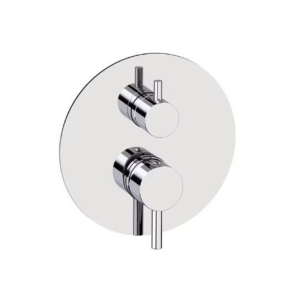 Parte Esterna Miscelatore Light Monocomando Doccia con Deviatore Rotativo a 3 Uscite Cromo