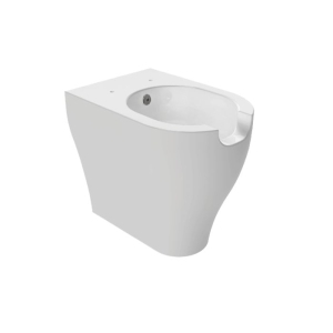 Wc con Bidet integrato App Flaminia Filomuro Disabili 54x36x H48 cm Scarico a Vortice Bianco Lucido