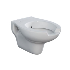 WC con bidet Integrato Alice Confort Disabili Sospeso 55x38 con Apertura Frontale bianco