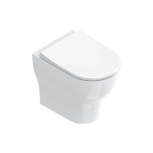 Wc Sfera Filomuro 52x35 cm Scarico Silentech Bianco Lucido Ceramica Catalano