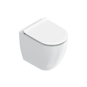 Wc Sfera Filomuro 50x35 cm Scarico Silentech Bianco Lucido Ceramica Catalano