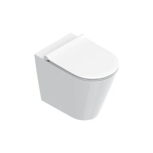 Wc Zero Filomuro 55x35 cm Silentech Traslato Bianco Lucido Ceramica Catalano