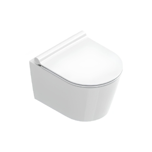Wc Zero Sospeso 46x35 cm Silentech Bianco Lucido Ceramica Catalano