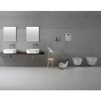 Vaso sospeso Forty3 cm 52x36 di Ceramica Globo