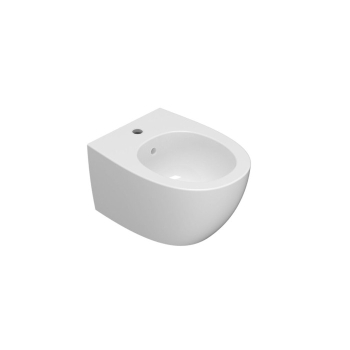 Bidet 4all sospeso salvaspazio cm. 48x37 bianco lucido di Ceramica Globo