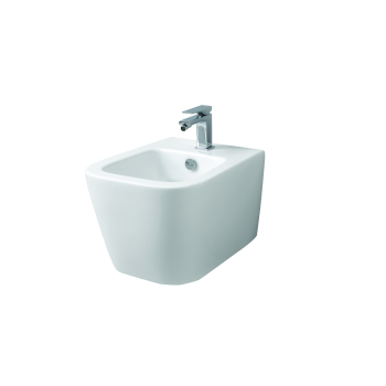 Bidet A16 sospeso salvaspazio cm. 45x36 bianco lucido di Art Ceram