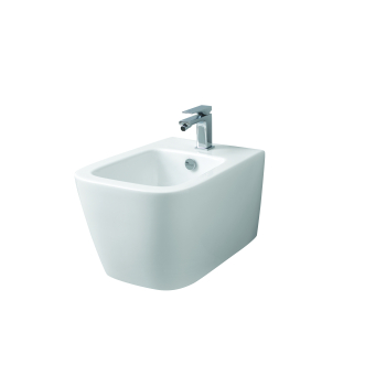 Bidet A16 sospeso cm. 52x36 bianco lucido con fissaggio incluso di Art Ceram