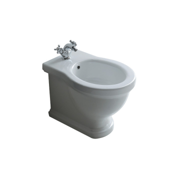 Bidet Ethos filomuro tre fori cm. 55x38 bianco lucido di Ceramica Galassia