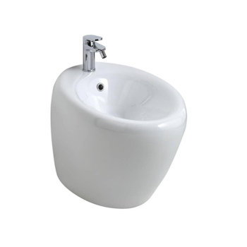 Bidet Touch filomuro cm. 55x38,5 bianco lucido di Ceramica GSG