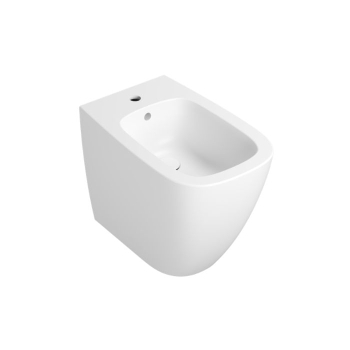 Bidet Genesis Globo Filomuro 55x36 Monoforo Bianco Opaco