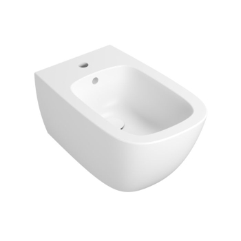 Bidet Sospeso Genesis Globo 55x36 cm Monoforo Bianco Opaco