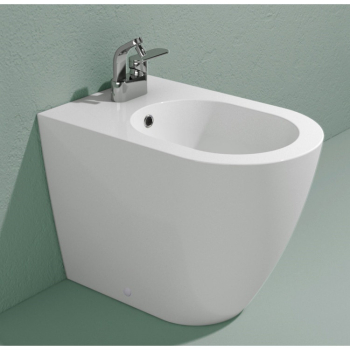 Bidet Link filomuro cm. 56x36 bianco lucido di Ceramica Flaminia