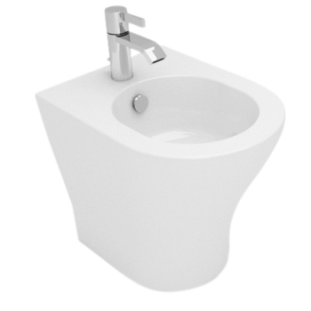 Bidet Next filomuro salvaspazio cm. 50x35 bianco lucido