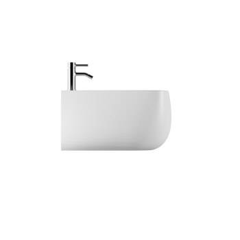 Bidet Nur sospeso cm. 55x35 bianco lucido di Ceramica Alice