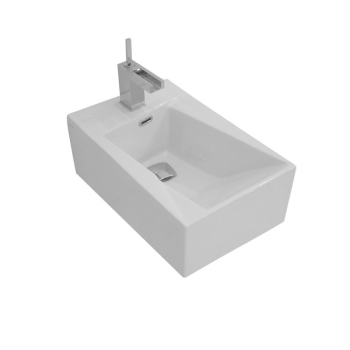 Bidet Oz sospeso cm. 53x34 bianco lucido di Ceramica GSG