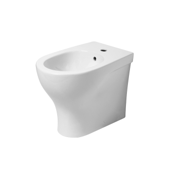 Bidet Pratica filomuro bianco lucido di Ceramica Azzurra